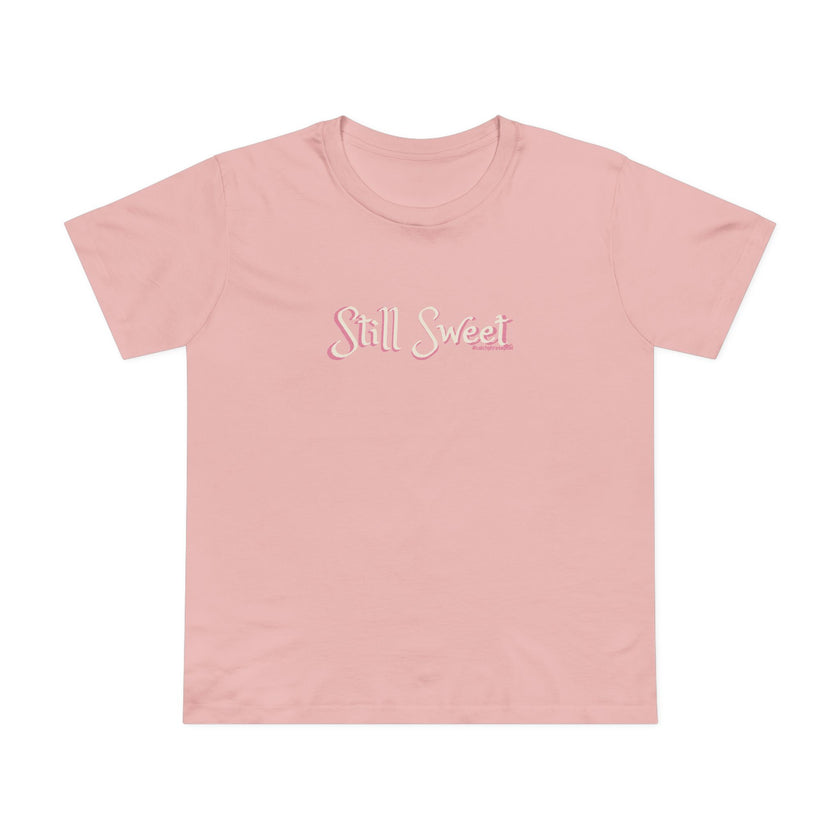 Still Sweet Women's Tee — Retro Script Maple Gray T-Shirt