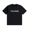 Touch Grass Tee — Black Statement T-Shirt