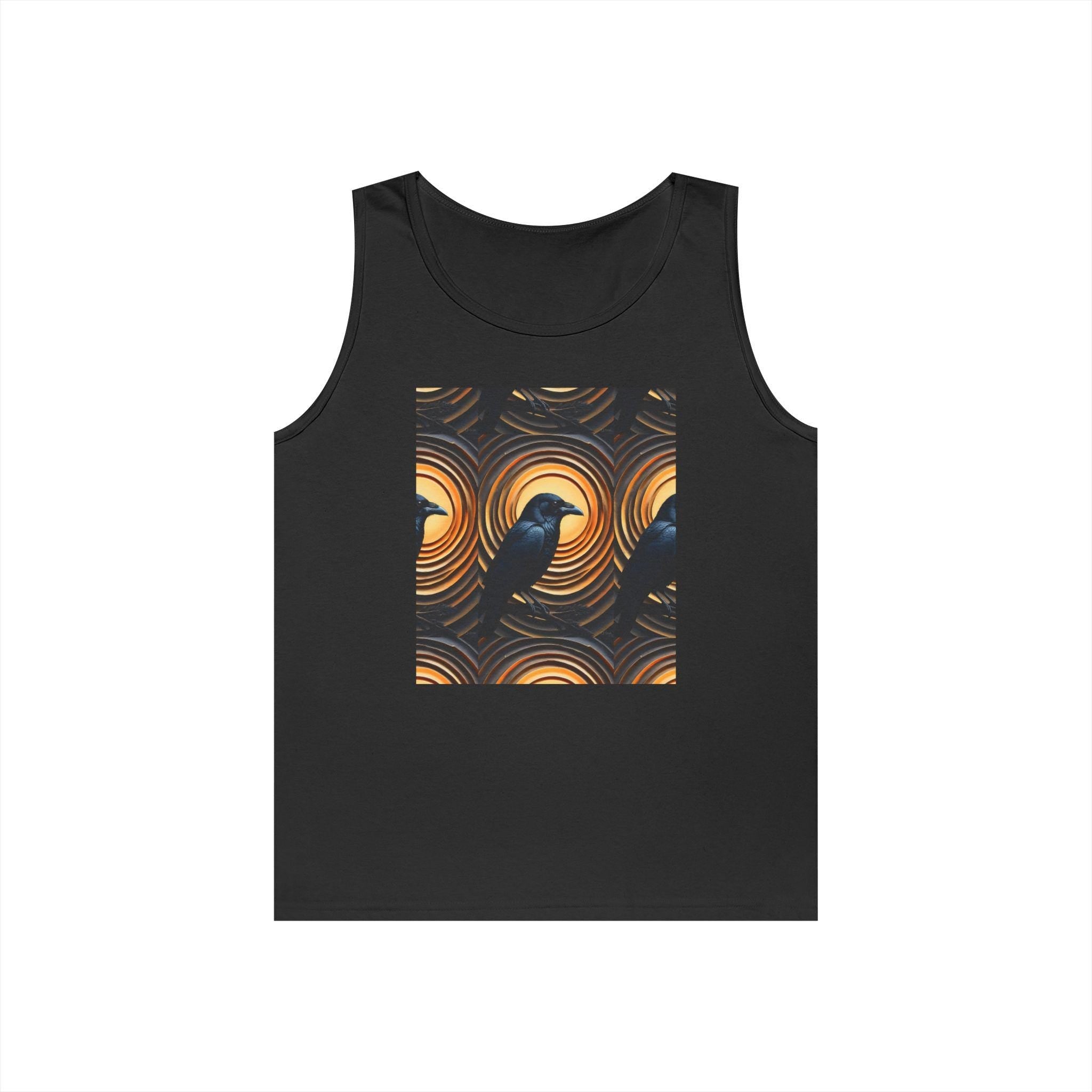 Raven Print Tank Top