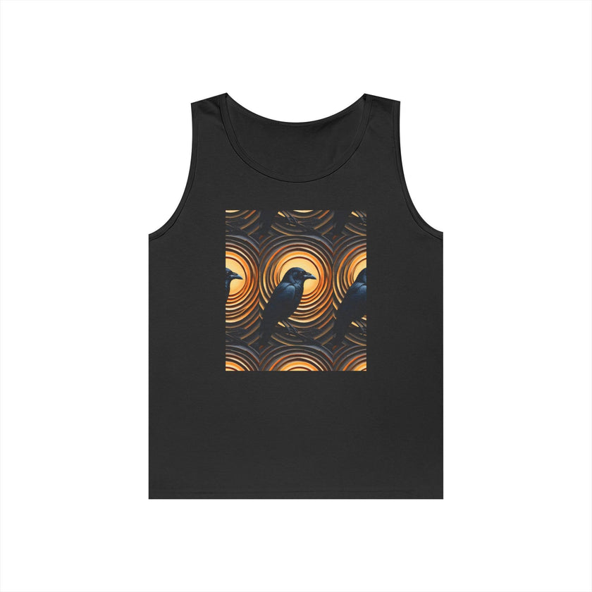 Raven Print Tank Top