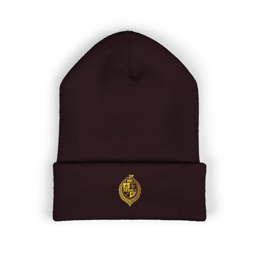 Embroidered Beanie