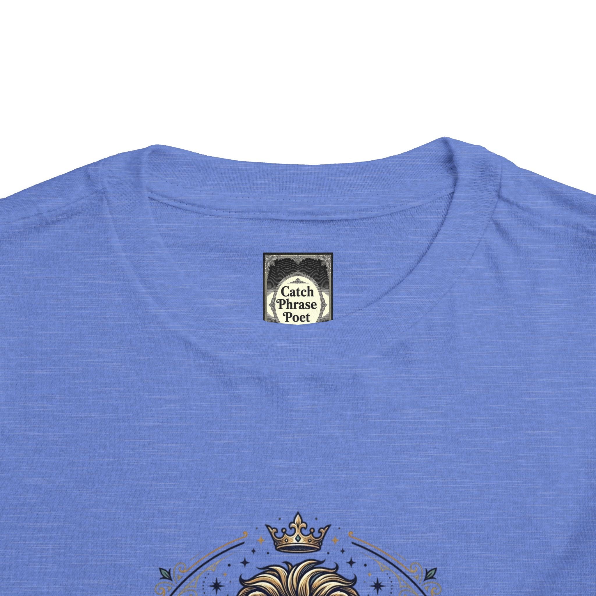 Toddler Tee — Regal Lion Crest Graphic