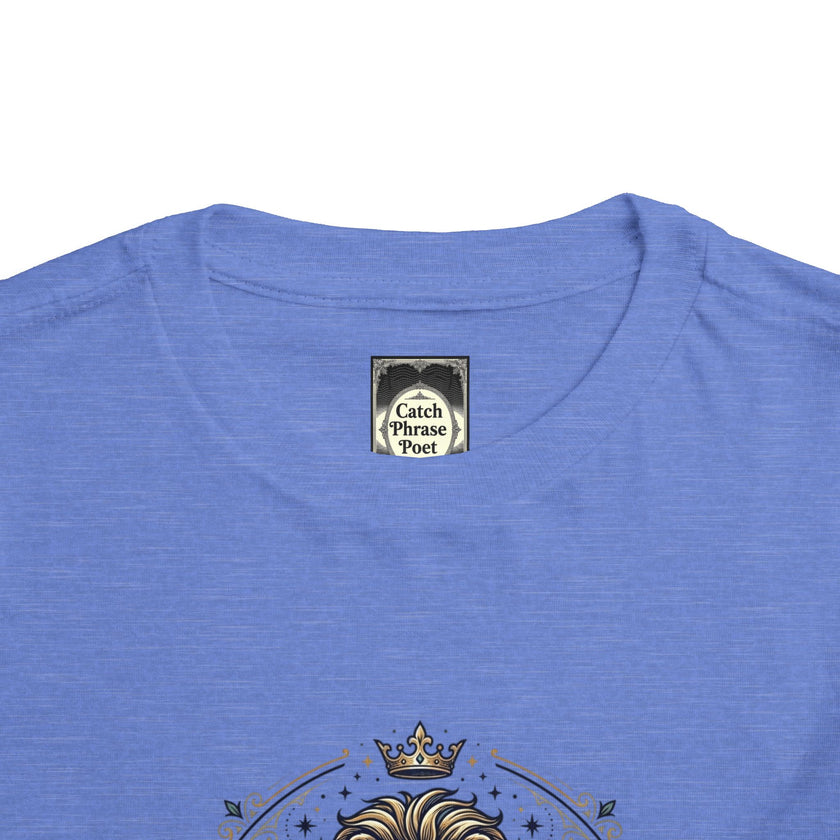 Toddler Tee — Regal Lion Crest Graphic