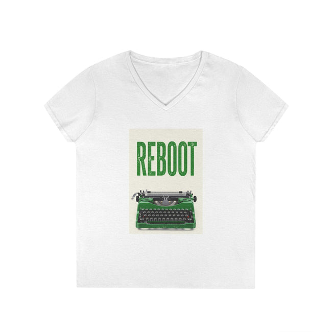Vintage Typewriter 'Reboot' Graphic Tee