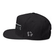 Embroidered 'Subscribe' Red TV Patch Flat Bill Cap