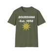 Retro Bourdiana Est. 1956 T-Shirt: Unisex Softstyle Tee