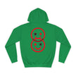 Smiley Duo Hoodie — Playful Star-Eye Graphic Pullover