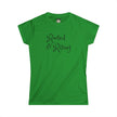 Rooted & Rising Women's Tee — Inspirational Meditation Graphic Shirt
