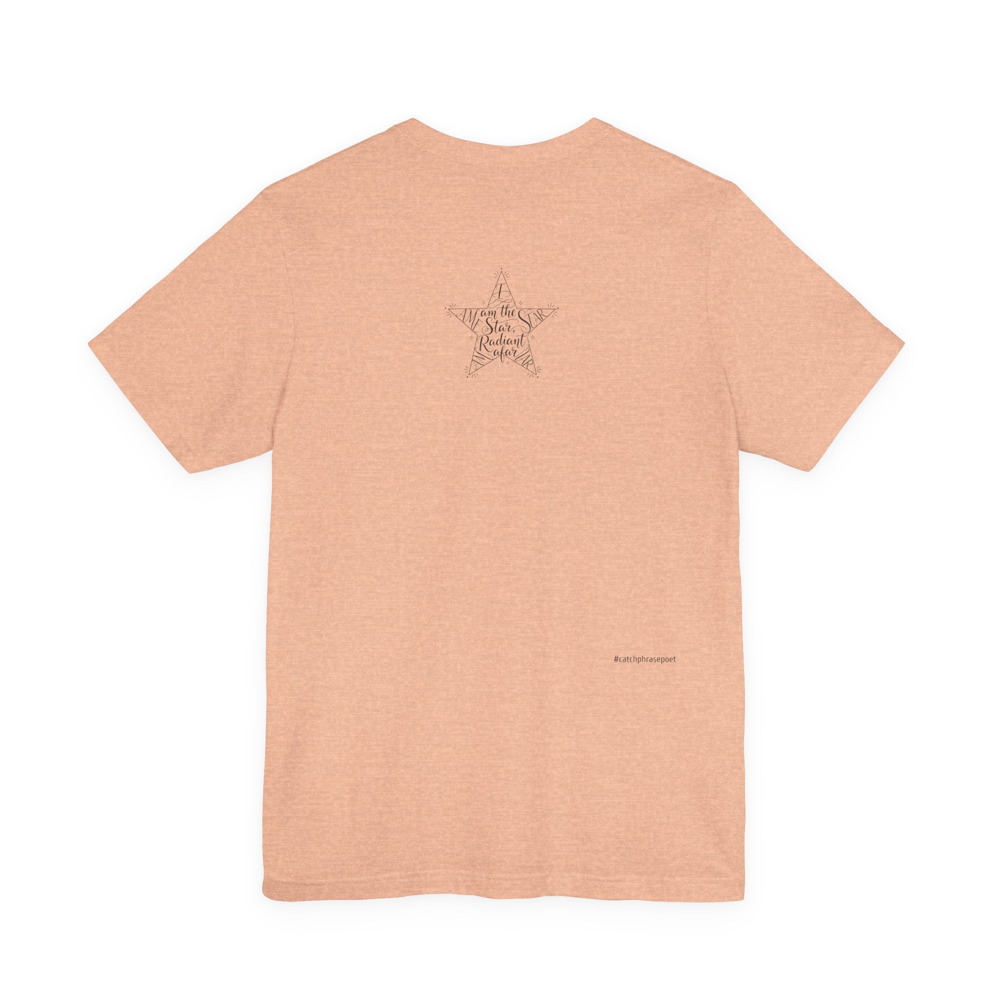 Star Radiant Tee — Inspirational Handwritten Star Graphic T-Shirt