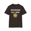 Retro Bourdiana Est. 1956 T-Shirt: Unisex Softstyle Tee