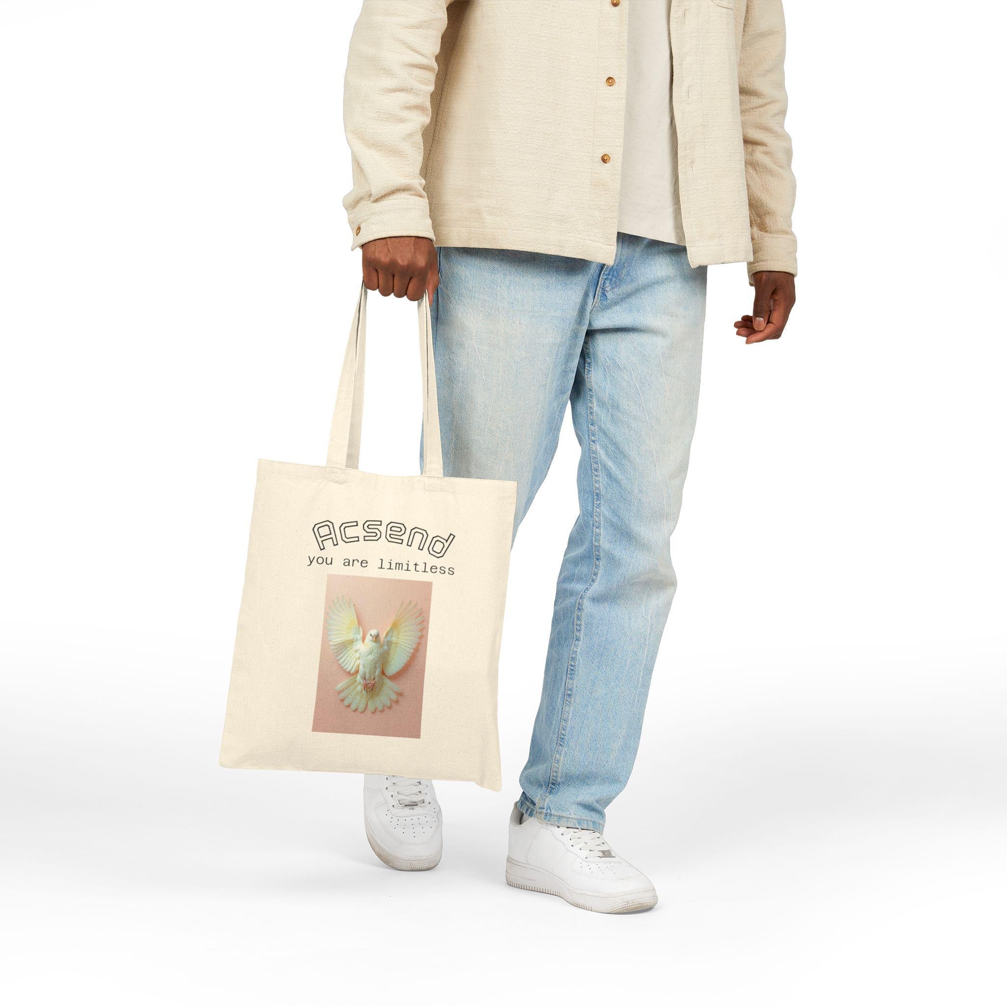 Limitless Spirit Cotton Canvas Tote Bag