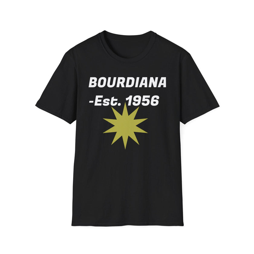 Retro Bourdiana Est. 1956 T-Shirt: Unisex Softstyle Tee