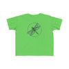 Toddler Striped Tee with Dragonfly Graphic — Kids Nature Shirt