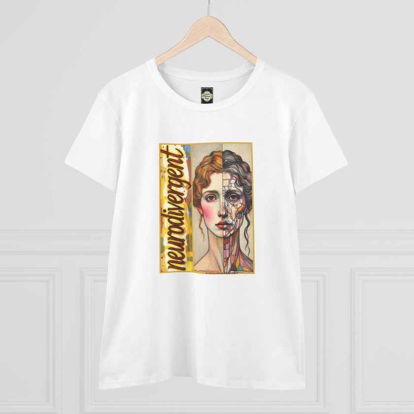 Neurodivergent Portrait Tee | Neurodiversity Awareness T-Shirt