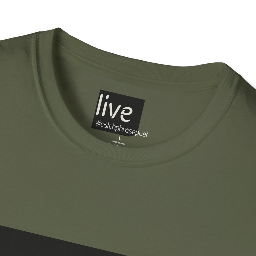 Staying Alive T‑Shirt — Retro Minimalist Mental Health Tee