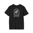 Black t-shirt with chalk-style hashtag, 'truth verse,' and '#catchphrasepoet' graphic.