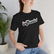 Be About It Retro Script Tee — Influential Cursive Graphic T-Shirt