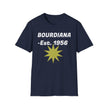 Retro Bourdiana Est. 1956 T-Shirt: Unisex Softstyle Tee