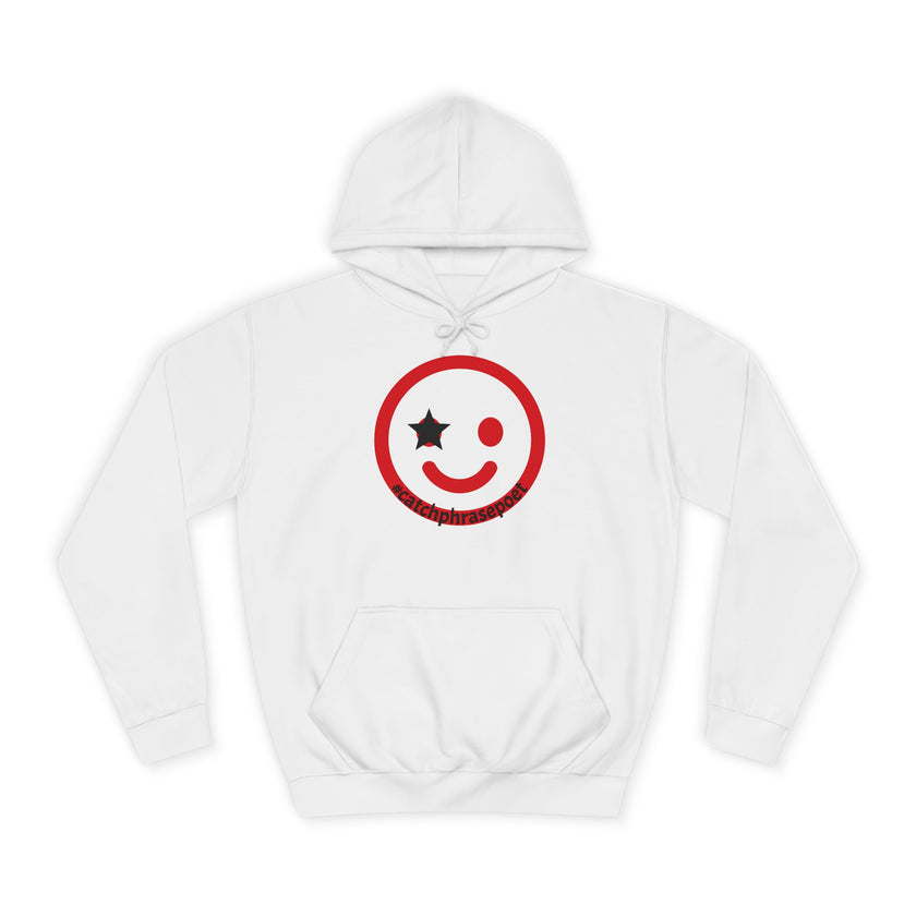 Smiley Duo Hoodie — Playful Star-Eye Graphic Pullover