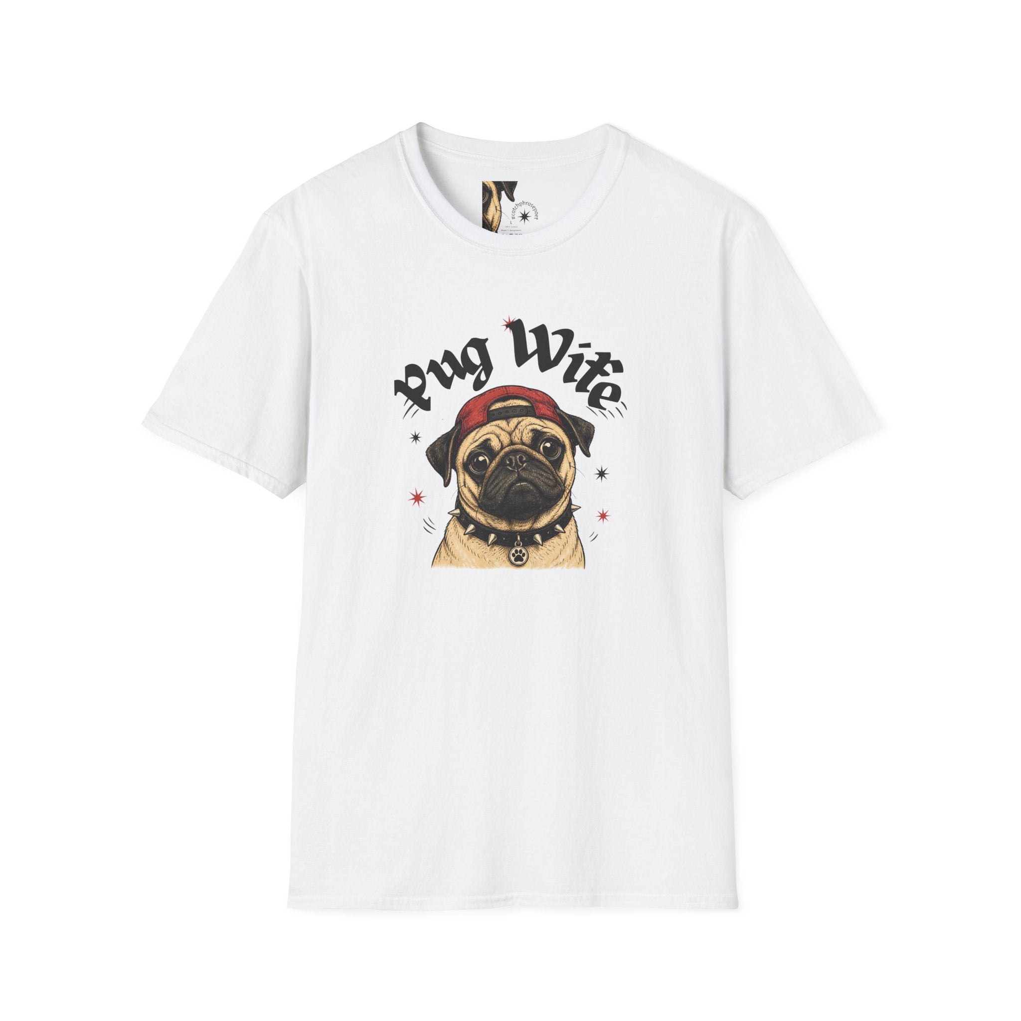 Pug Wife T-Shirt – Cute Pug Graphic Tee for Dog Lovers