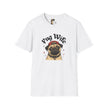 Pug Wife T-Shirt – Cute Pug Graphic Tee for Dog Lovers