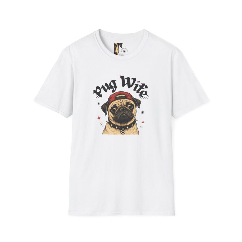 Pug Wife T-Shirt – Cute Pug Graphic Tee for Dog Lovers