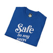 Safe in My Own Skin T-Shirt | Affirmation Typography, Body Positivity
