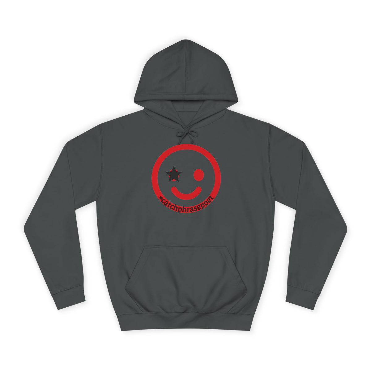 Smiley Duo Hoodie — Playful Star-Eye Graphic Pullover