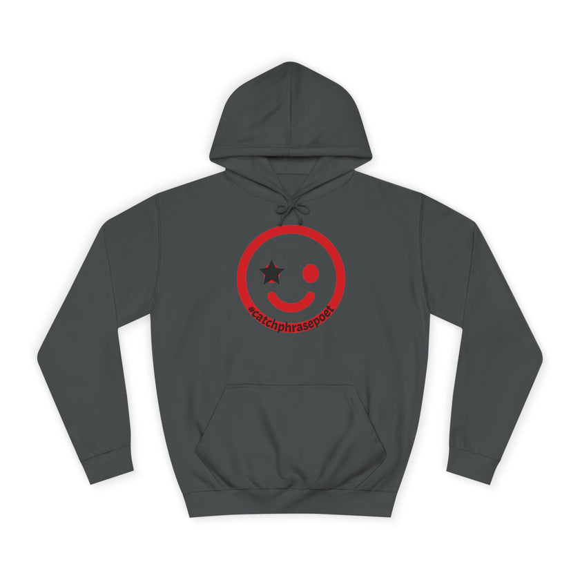 Smiley Duo Hoodie — Playful Star-Eye Graphic Pullover