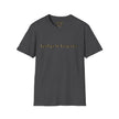 Apologetic Gangster T-Shirt | Text Graphic Tee, Grey Cotton