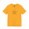Star Radiant Tee — Inspirational Handwritten Star Graphic T-Shirt