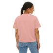Women's Boxy Tee — Floral Portrait 