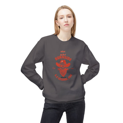 Burnside PDX skate Skull Cowboy Sweatshirt