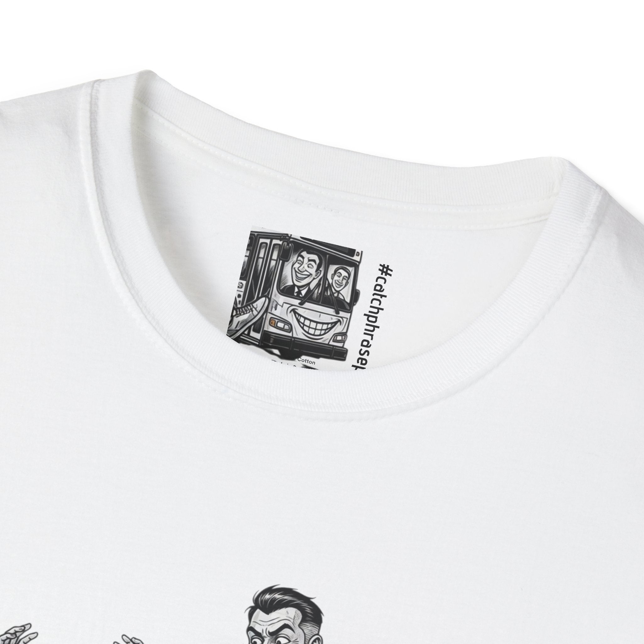 Chief Underbus T-Shirt — Vintage Salesman Illustration, 