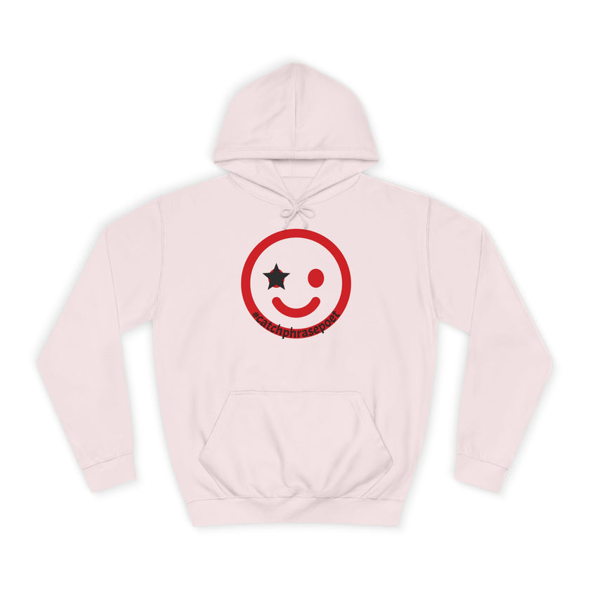 Smiley Duo Hoodie — Playful Star-Eye Graphic Pullover