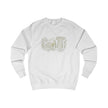Growth floral typography Sweatshirt | Botanical lettering crewneck