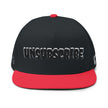 Embroidered 'Subscribe' Red TV Patch Flat Bill Cap