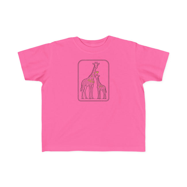 Toddler Giraffe Tee — Cute Safari Animal Graphic Shirt
