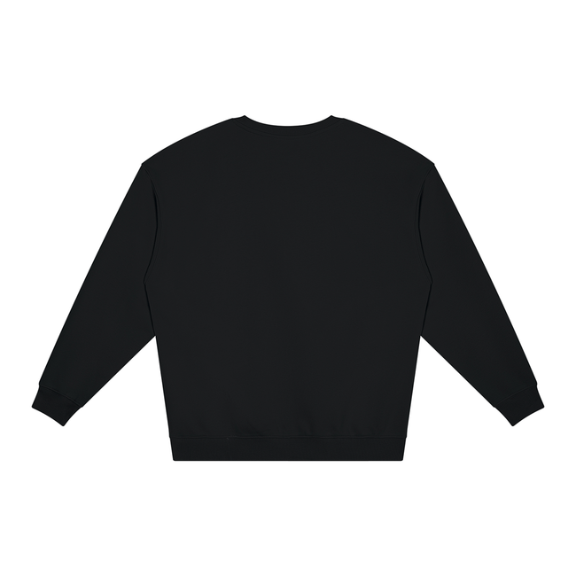 Mimic Drop-Shoulder Long Sleeve Tee — Contrast Panel Streetwear