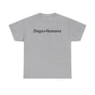 Dogs>Humans Graphic Tee: Funny Dog Lover Unisex T-Shirt
