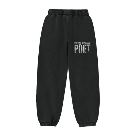 Fleece Jogger Sweatpants | Catch Phrase Poet