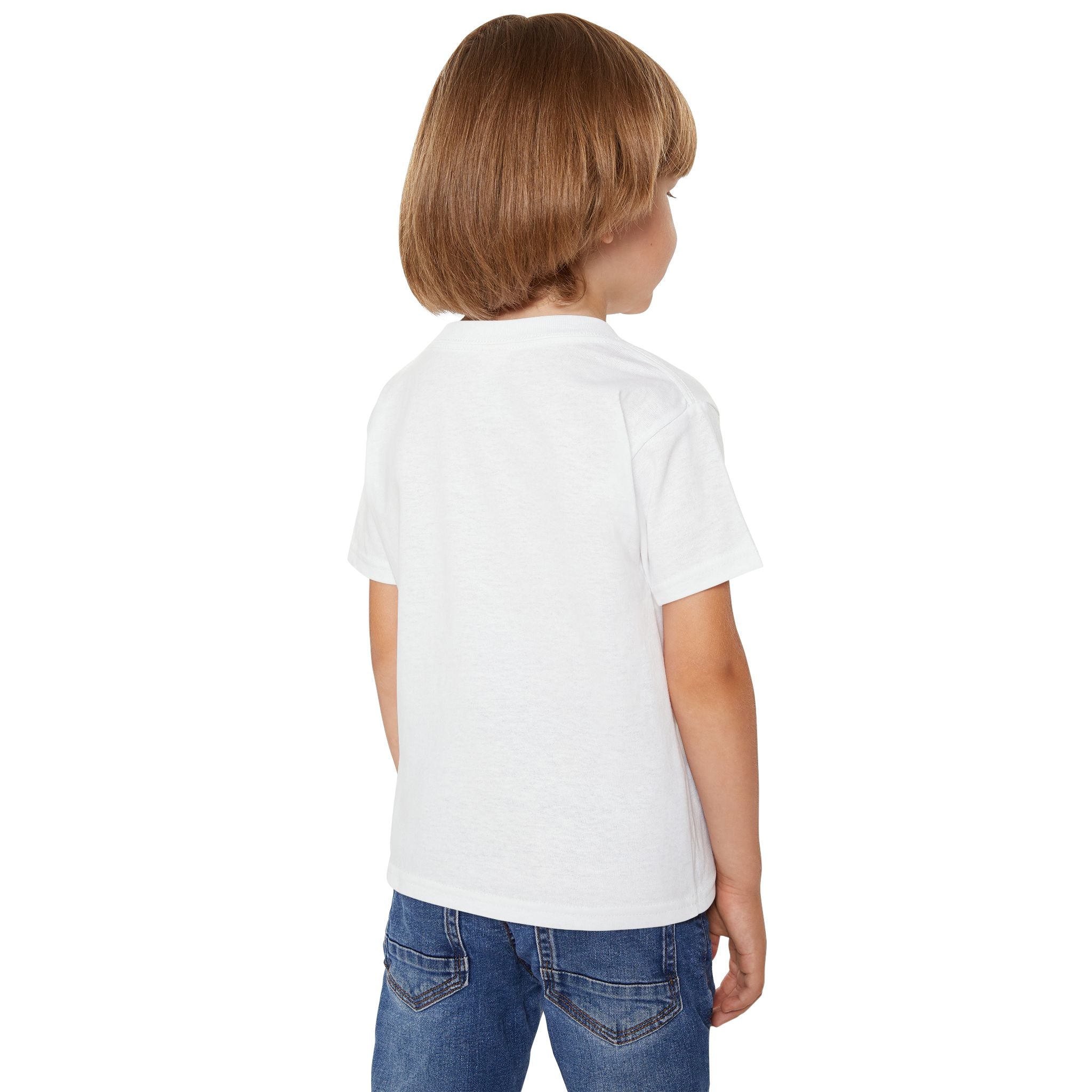 Toddler T-Shirt — Delicate Line Art Rose Kids Tee