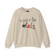 the devils in the details Sweatshirt | typography script design