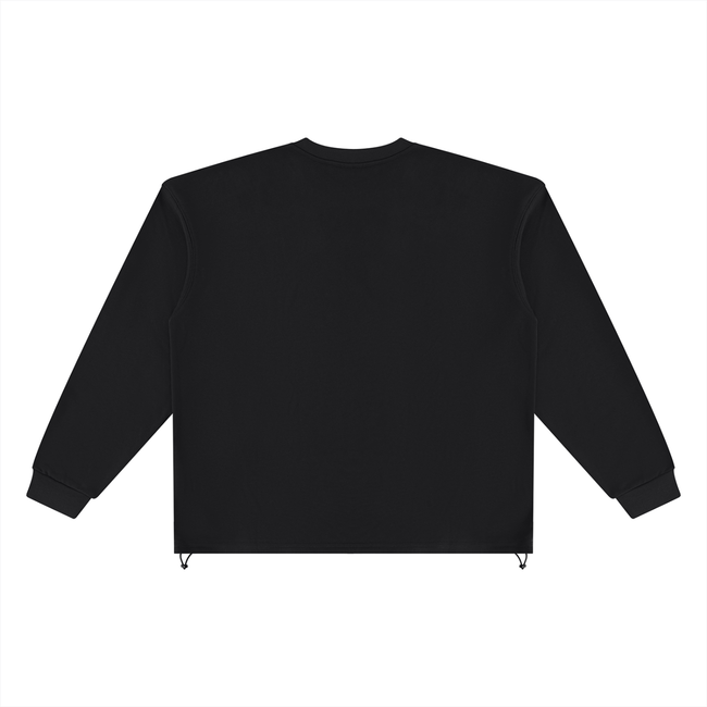 Radicalized By Music Oversized Boxy Sweatshirt | Heavyweight Streetwear