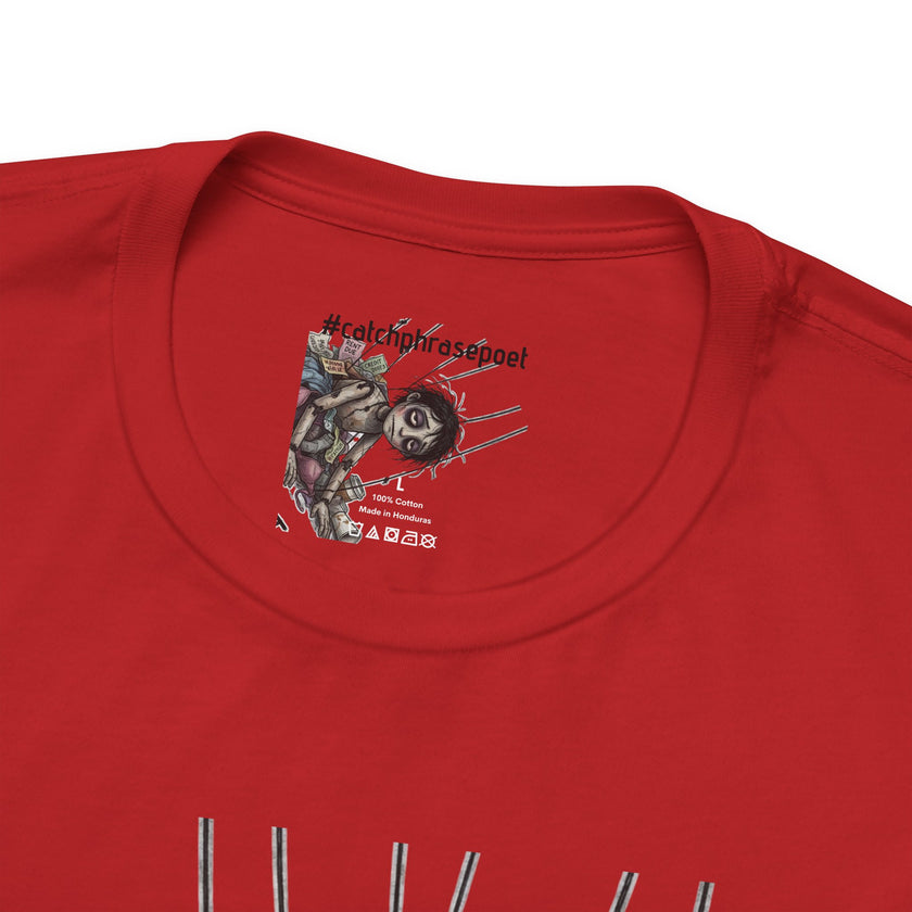 I Hate Adulting T‑Shirt — Cute Creepy Doll Graphic Tee for Adults Who Hate Responsibilities