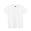 Perception Is Reality Tee - Minimalist White Graphic T-Shirt