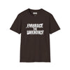 Embrace the Unknown T-Shirt — Inspirational Adventure Graphic Tee