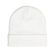 Embroidered Knit Beanie: Warm Cotton-Acrylic Blend Winter Cap