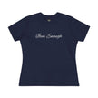 I Am Enough Women's Tee — Minimal Script Self-Love Shirt