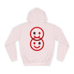 Smiley Duo Hoodie — Playful Star-Eye Graphic Pullover